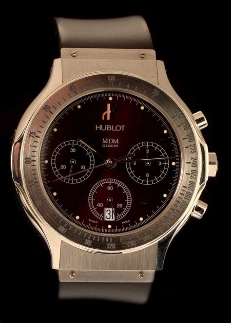 SIGNED HUBLOT, MDM GENEVE, CASE NO. 139 10 6 01995, 